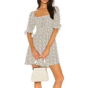 Faithfull the Brand Beldhi Floral Mini Dress